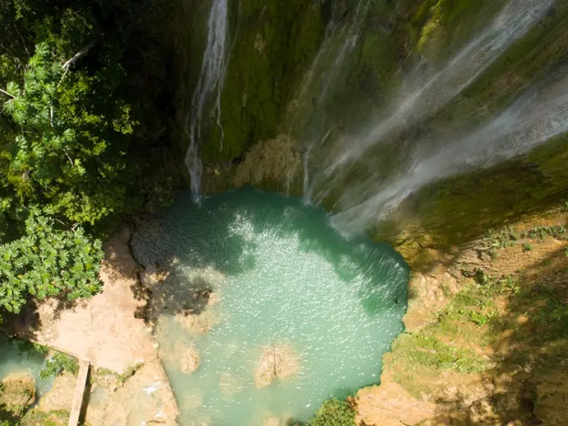 cayo leventado and cascada el limon tour